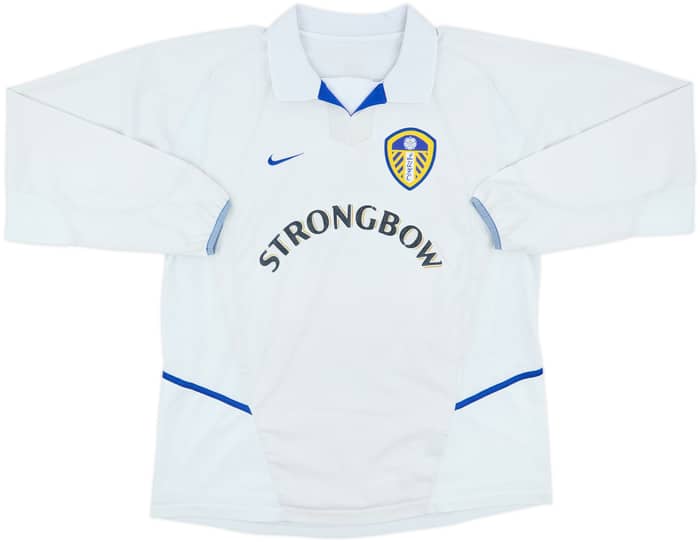 2002-03 Leeds United Home L/S Shirt Keane #7 - 5/10 - (XL)