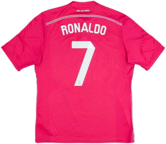 2014-15 Real Madrid Away Shirt Ronaldo #7 - 5/10 - (XL)