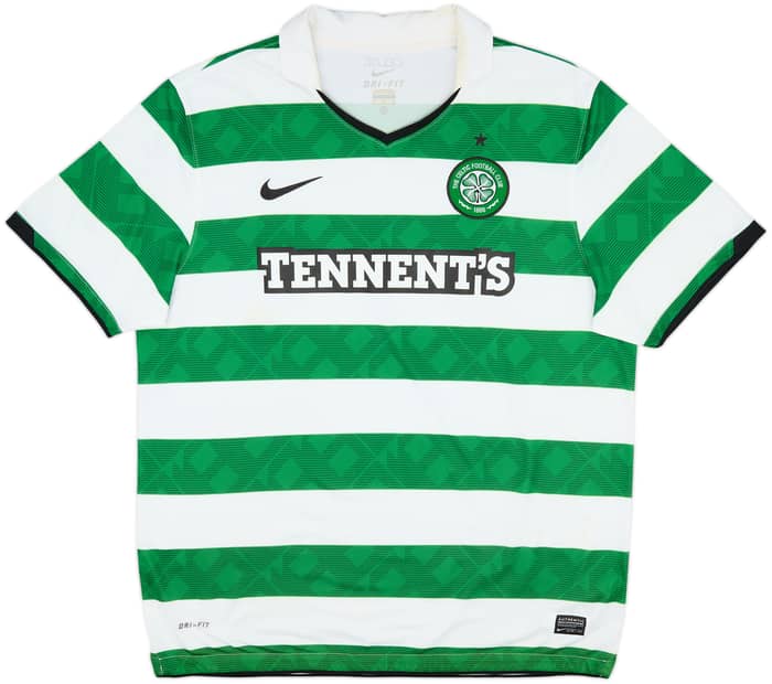 2010-12 Celtic Home Shirt - 8/10 - (XL)