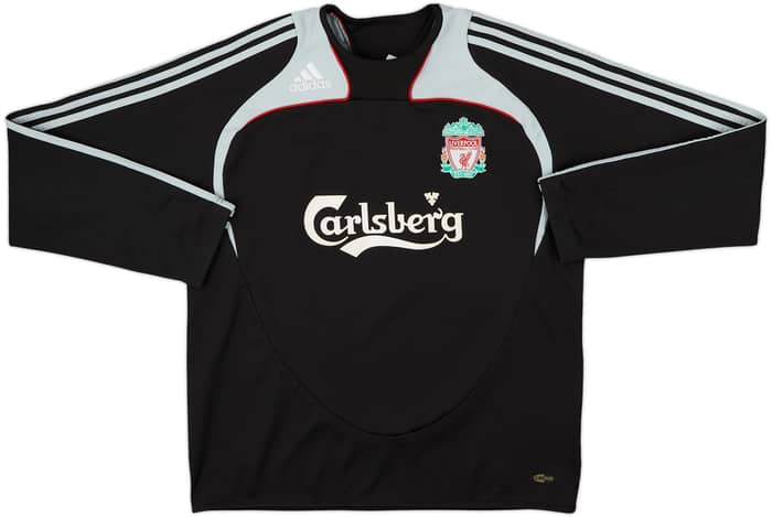 2008-09 Liverpool adidas Sweat Top - 8/10 - (M/L)