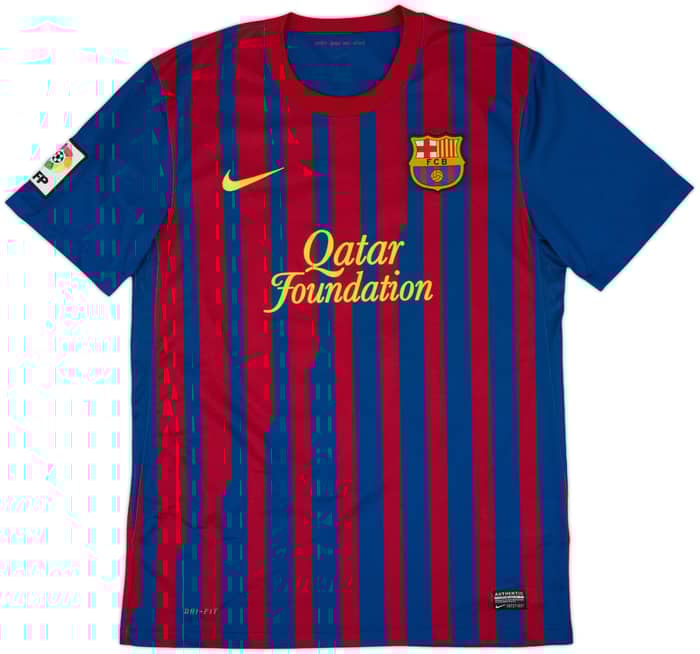 2011-12 Barcelona Home Shirt A.Iniesta #8 - 7/10 - (M)