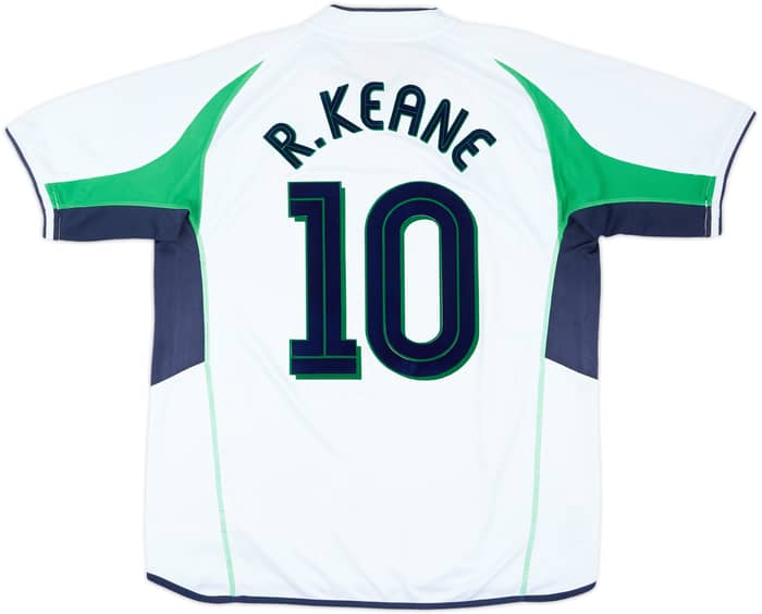2002-03 Ireland Away Shirt R.Keane #10 - 6/10 - (XL)