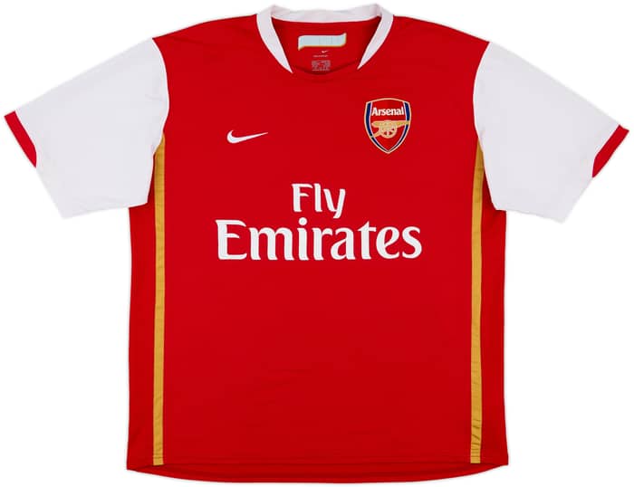 2006-08 Arsenal Home Shirt Henry #14 - 6/10 - (L)