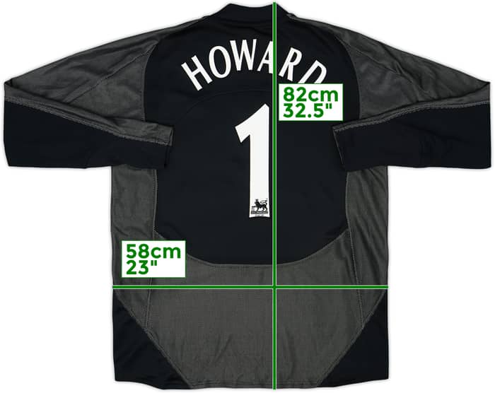 2004-05 Manchester United GK Shirt Howard #1 - 5/10 - (XL)