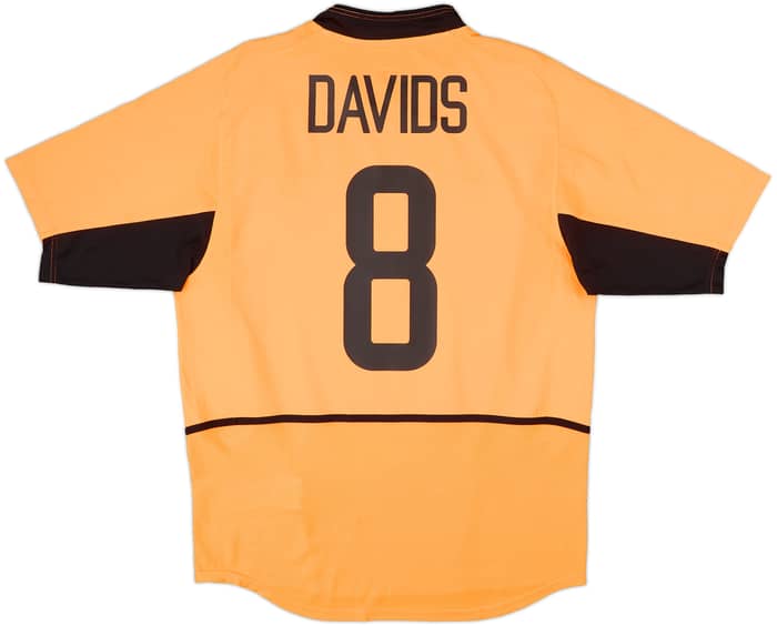 2002-04 Netherlands Home Shirt Davids #8 - 6/10 - (M)