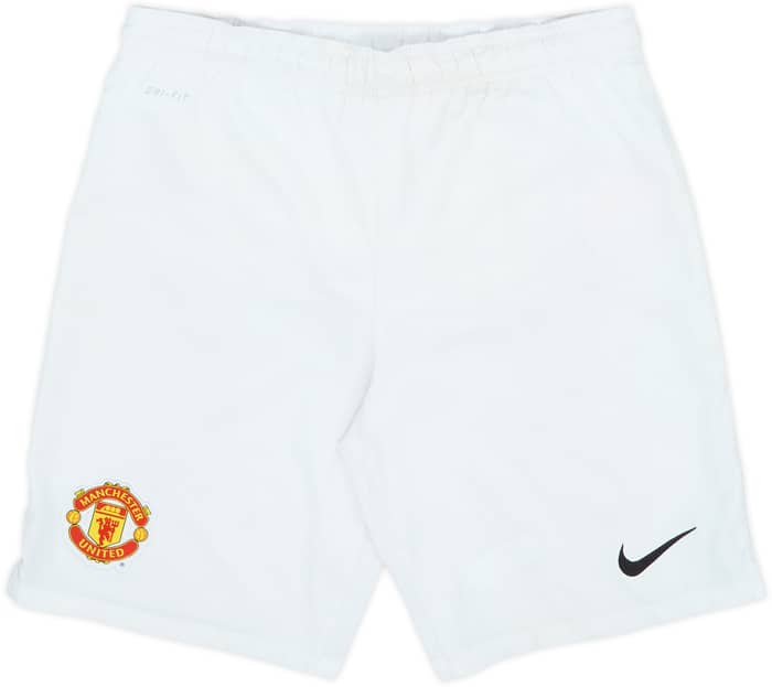 2014-15 Manchester United Home Shorts - 6/10 - (L.Boys)
