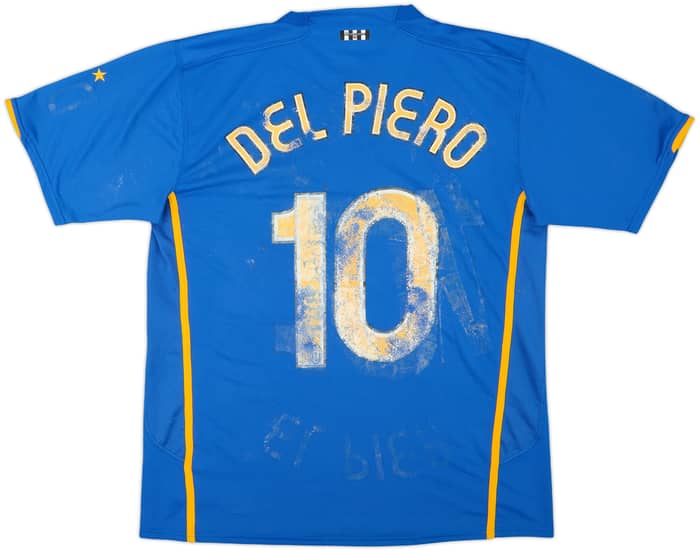 2007-08 Juventus Away Shirt Del Piero #10 - 4/10 - (L)