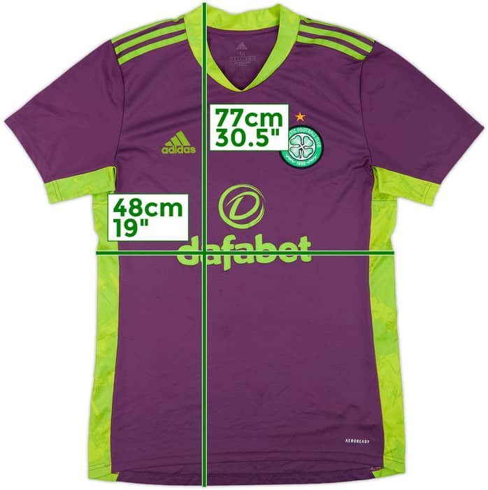 2020-21 Celtic GK Shirt - 8/10 - (M)