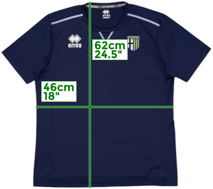 2018-19 Parma Errea Training Shirt - 8/10 - (XS)