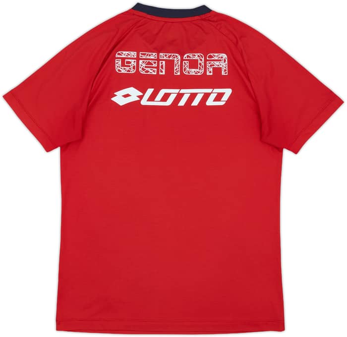 2016-17 Genoa Lotto Signed Training Shirt - 8/10 - (S)