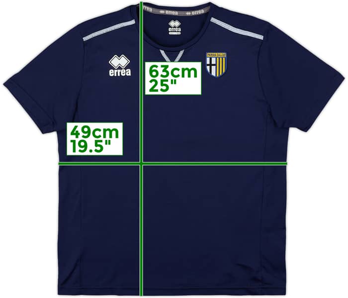 2018-19 Parma Errea Training Shirt - 7/10 - (XS)