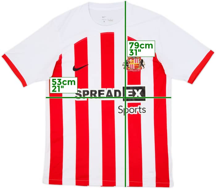 2023-24 Sunderland Home Shirt - 9/10 - (XXL)