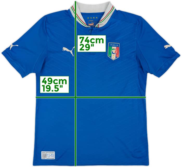 2012-13 Italy Home Shirt - 5/10 - (M)