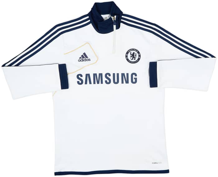 2012-13 Chelsea adidas 1/4 Zip Drill Top - 9/10 - (M/L)