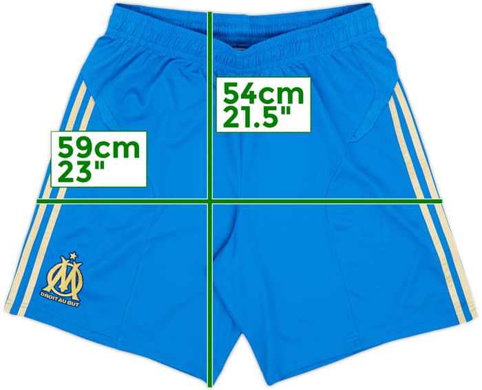 2011-12 Olympique Marseille Away Shorts - 9/10 - (XL)
