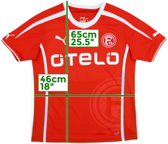2013-14 Fortuna Dusseldorf Home Shirt - 8/10 - (XL.Boys)