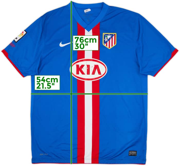 2010-11 Atletico Madrid Away Shirt - 5/10 - (L)