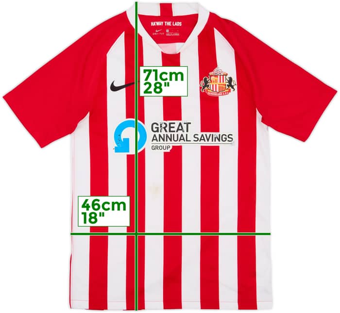 2020-21 Sunderland Home Shirt - 5/10 - (S)