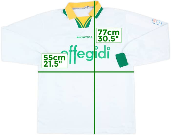 1998-00 Colorno Match Issue Away L/S Shirt #10