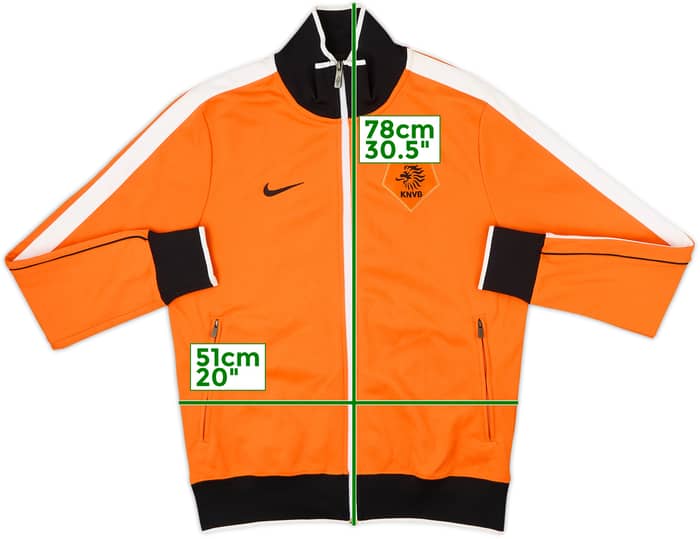 2010-11 Netherlands Nike Track Jacket - 7/10 - (M)
