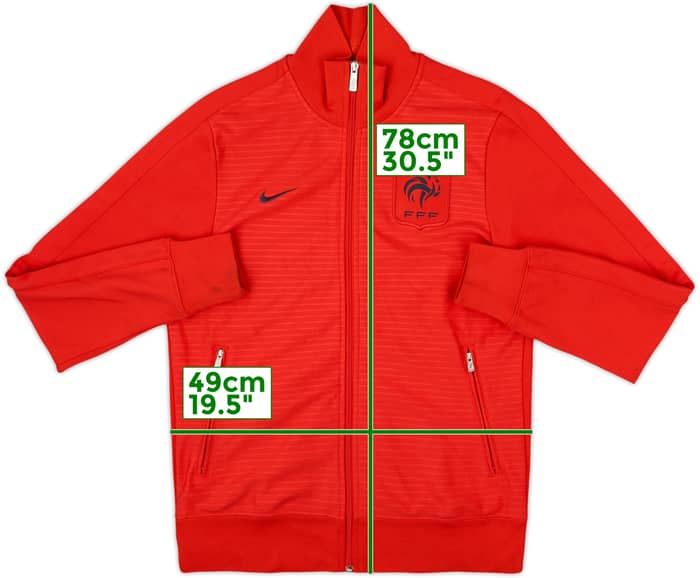 2012-13 France Nike Track Jacket - 8/10 - (M)