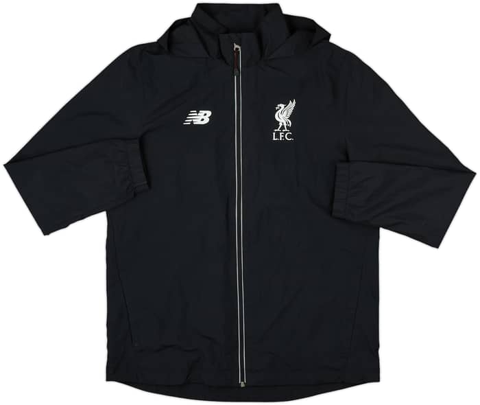 2015-16 Liverpool New Balance Hooded Rain Jacket - 5/10 - (M)