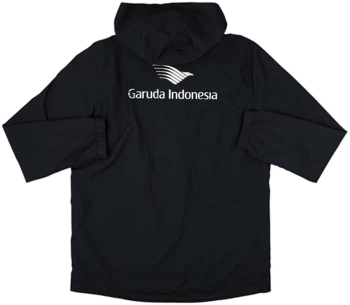 2015-16 Liverpool New Balance Hooded Rain Jacket - 5/10 - (M)