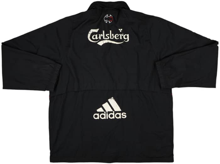 2007-08 Liverpool adidas Hooded Rain Jacket - 5/10 - (L)