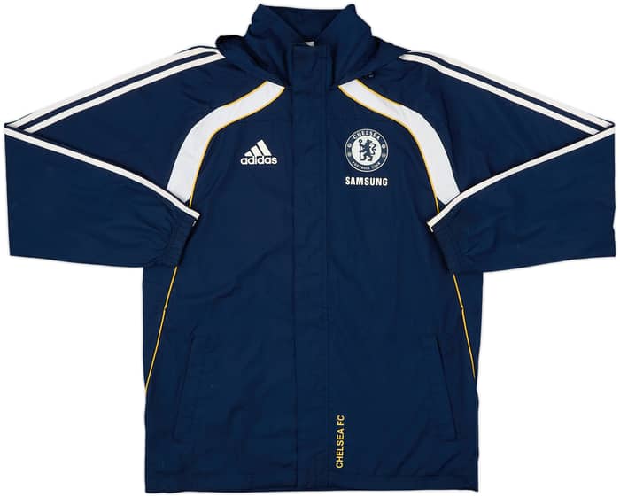 2010-11 Chelsea adidas Hooded Rain Jacket - 6/10 - (XL)