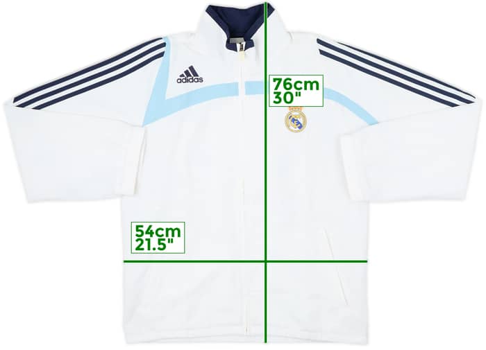 2007-08 Real Madrid adidas Track Jacket - 8/10 - (S)