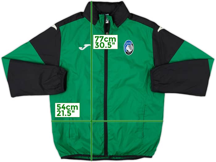 2021-22 Atalanta Joma Hooded Rain Jacket - 4/10 - (M)