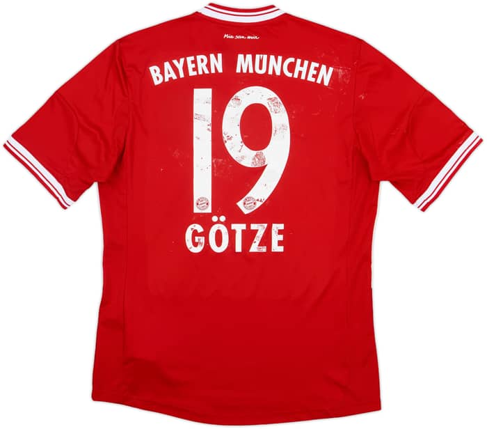 2013-14 Bayern Munich Home Shirt Gotze #19 - 4/10 - (M)