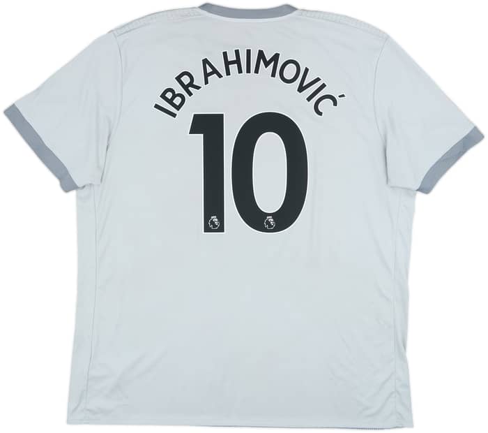 2017-18 Manchester United Third Shirt Ibrahimovic #10 - 9/10 - (XXL)