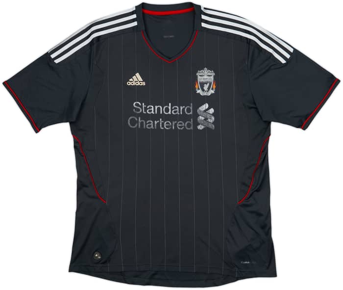 2011-12 Liverpool Away Shirt Suarez #7 - 4/10 - (XL)