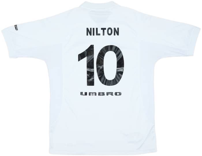 2001 Santos Home Shirt Nilton #10 - 5/10 - (L)