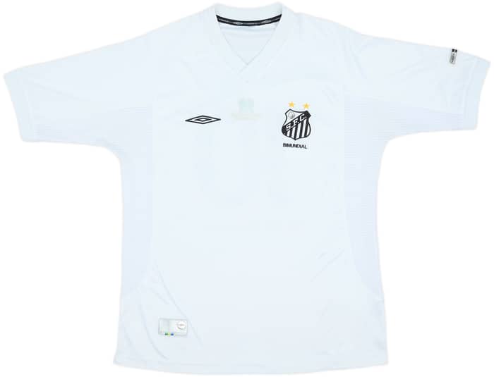 2001 Santos Home Shirt Nilton #10 - 5/10 - (L)