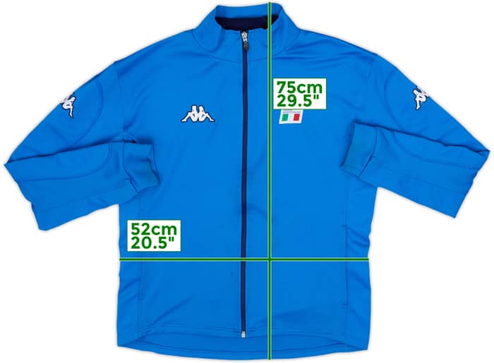 2002-03 Italy Kappa Track Jacket - 6/10 - (L)