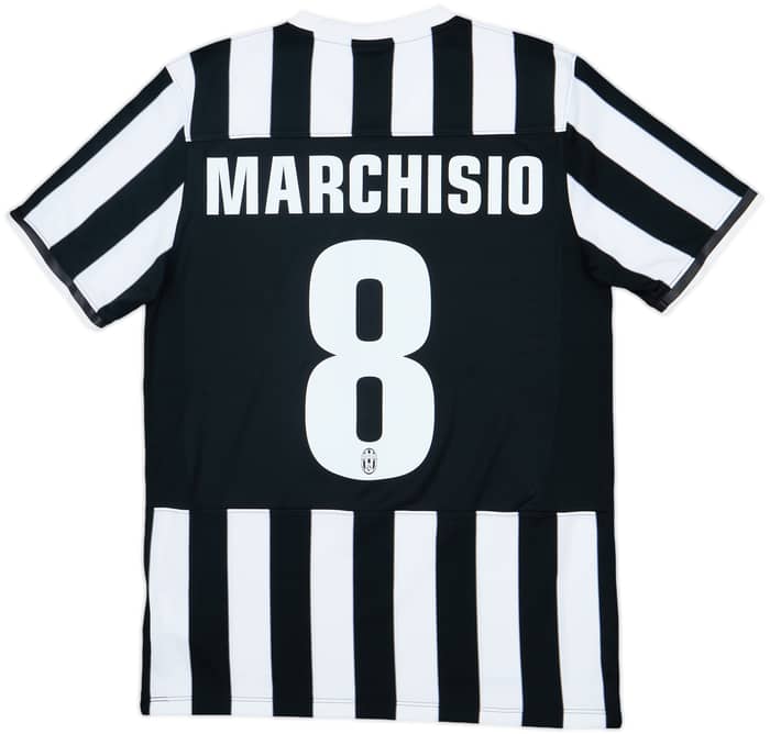 2013-14 Juventus Home Shirt Marchisio #8 - 9/10 - (M)