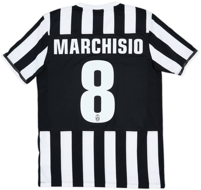 2013-14 Juventus Home Shirt Marchisio #8 - 8/10 - (M)