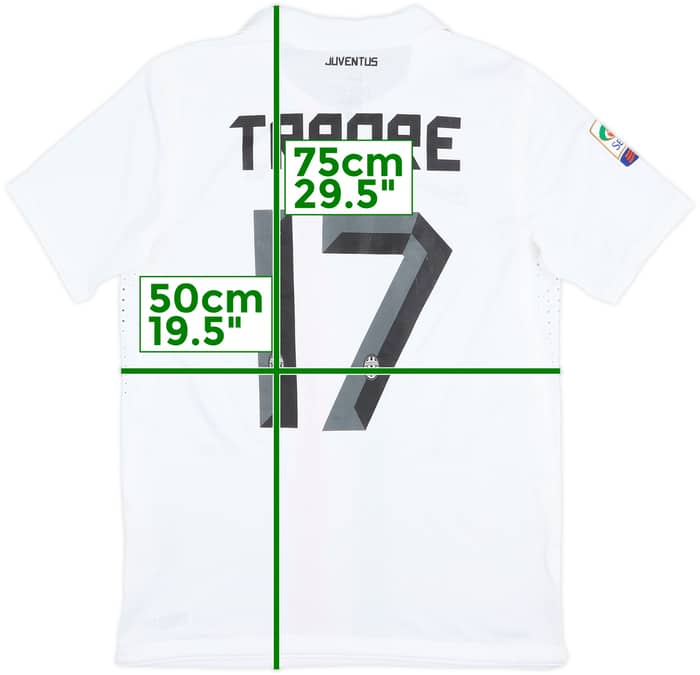 2010-11 Juventus Match Issue Away Shirt Traore #17