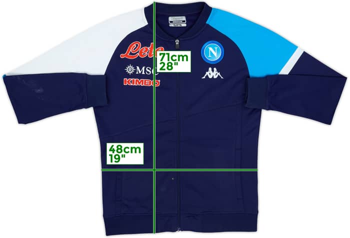 2020-21 Napoli Kappa Track Jacket - 6/10 - (M)