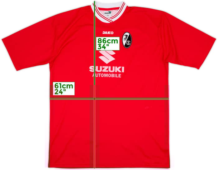 2004-05 Freiburg Away Shirt #4 - 8/10 - (XXL)