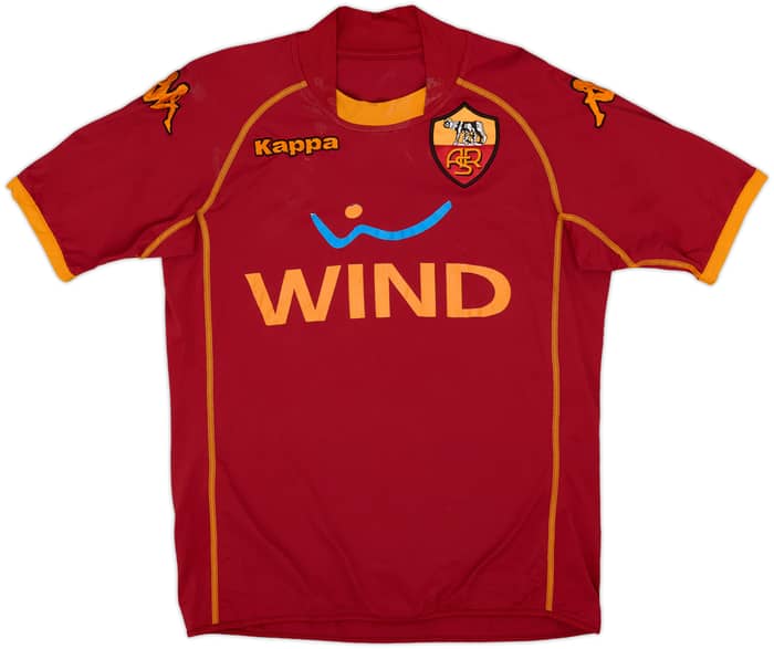 2008-09 Roma Home Shirt Totti #10 - 6/10 - (XS)