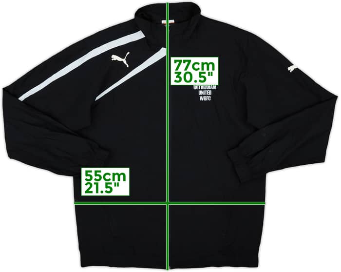 2013-14 Rotherham Women Puma Track Jacket - 8/10 - (M)