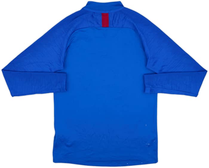 2019-20 Barcelona Nike 1/4 Zip Drill Top - 7/10 - (M)