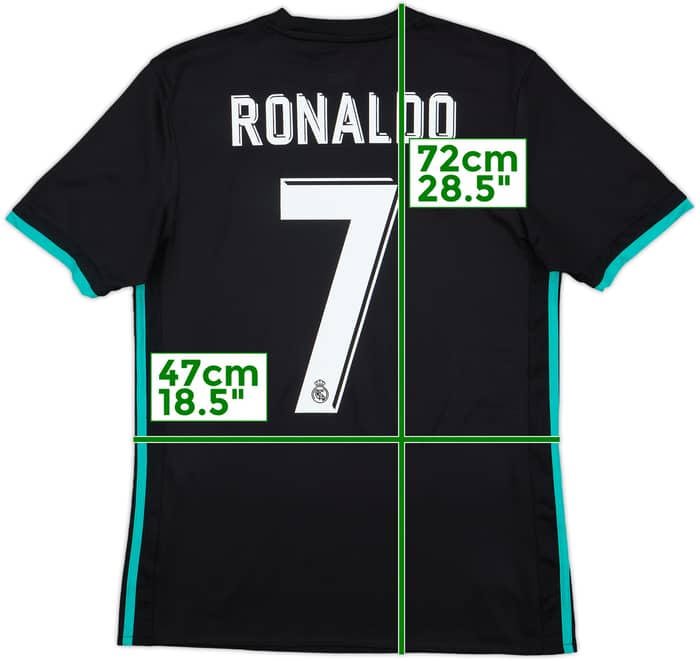 2017-18 Real Madrid Away Shirt Ronaldo #7 - 9/10 - (S)