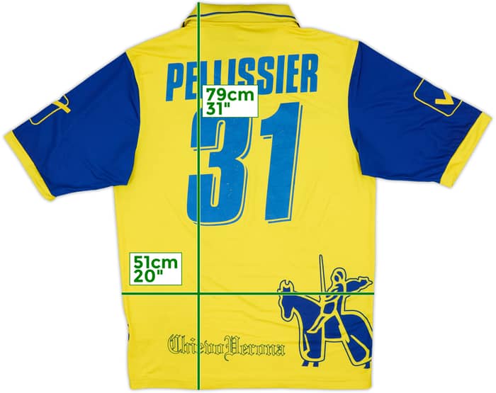 2010-11 Chievo Verona Home Shirt Pellissier #31 - 6/10 - (XL)
