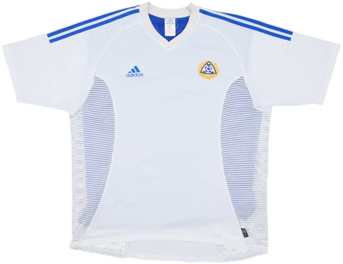 2002-04 Finland Player Issue Home Shirt Johansson #11 - 6/10 - (L)