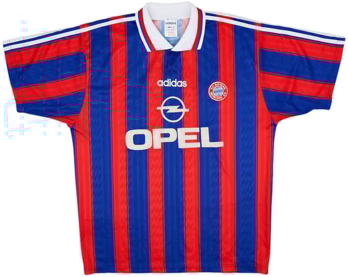 1995-97 Bayern Munich Home Shirt Scholl #7 - 7/10 - (L)