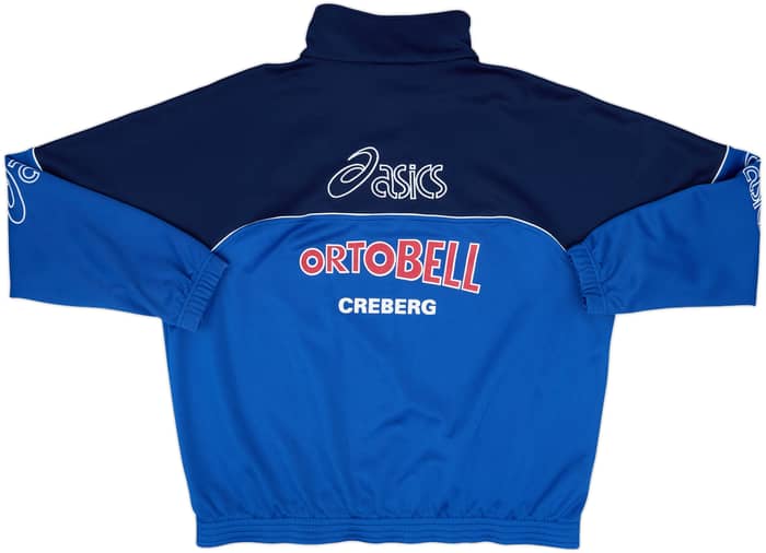 2001-02 Atalanta Asics 1/4 Zip Drill Top - 7/10 - (XXL)